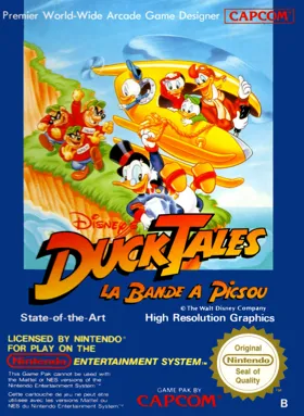 DuckTales (USA) (Beta) (1989-05-25) box cover front